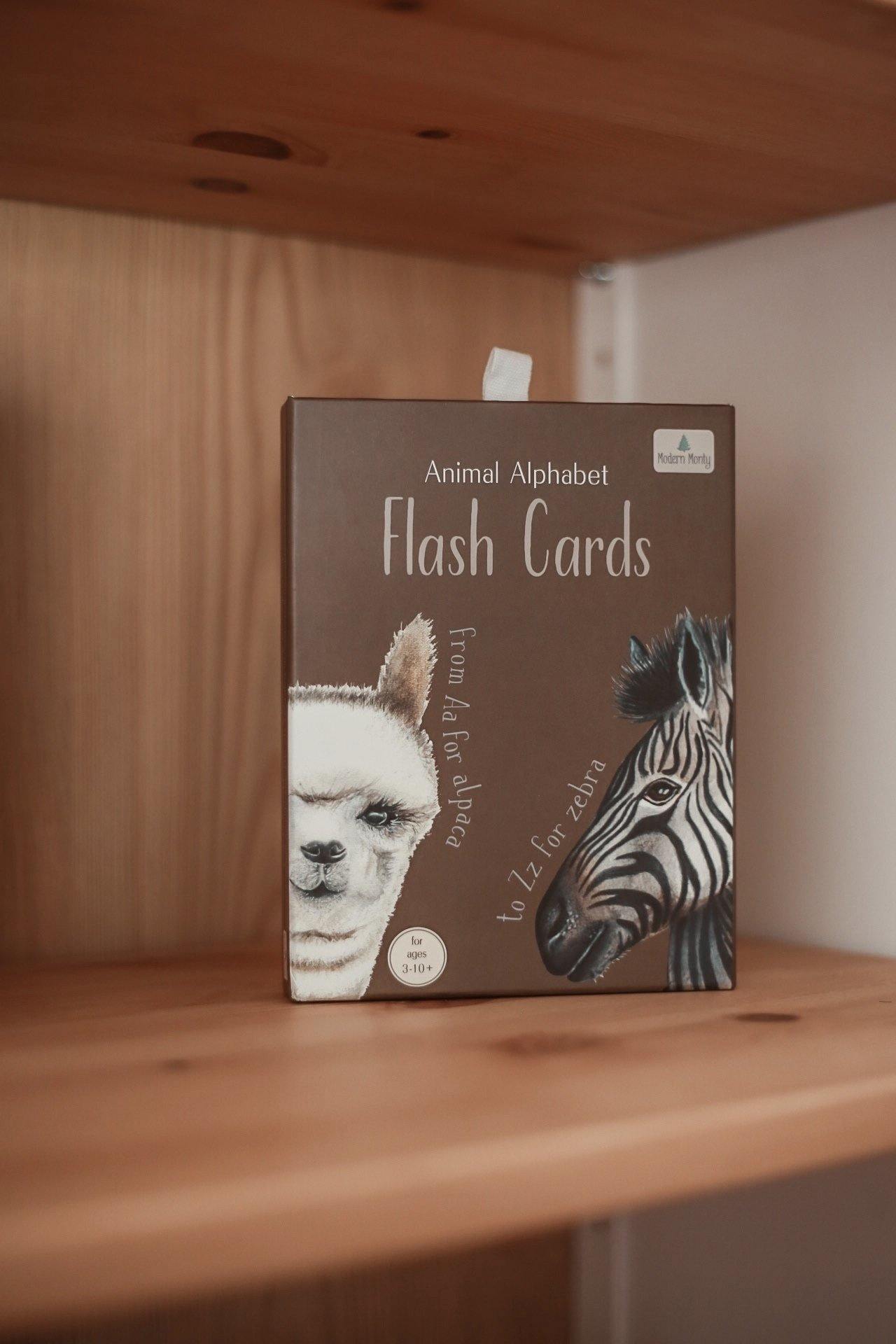 Animal Alphabet Flash Cards - The Little Je'EL.Co