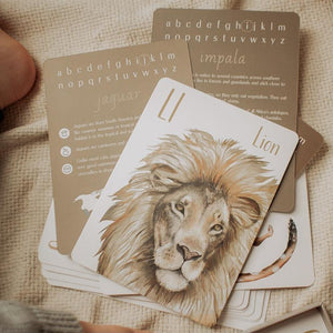 Animal Alphabet Flash Cards - The Little Je'EL.Co