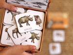 Load image into Gallery viewer, Africa Memory Card Game - The Little Je&#39;EL.Co
