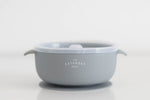 Load image into Gallery viewer, Silicone Suction Bowl w/Lid - Sky - The Little Je&#39;EL.Co
