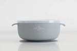 Load image into Gallery viewer, Silicone Suction Bowl w/Lid - Sky - The Little Je&#39;EL.Co
