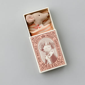 Sleepy/Wakey Baby Mouse in Box