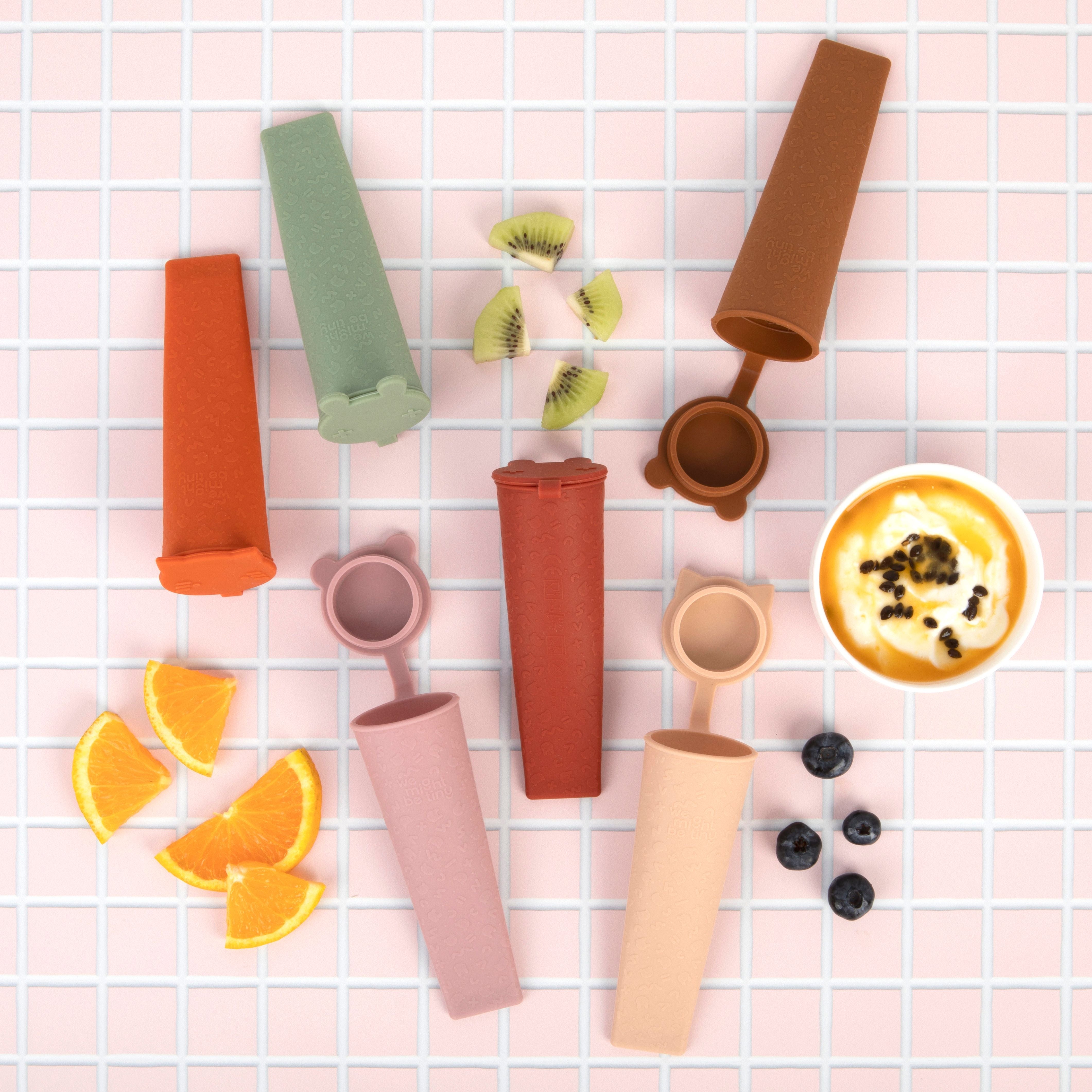 Tubies - Silicone Push Up Ice Block Moulds