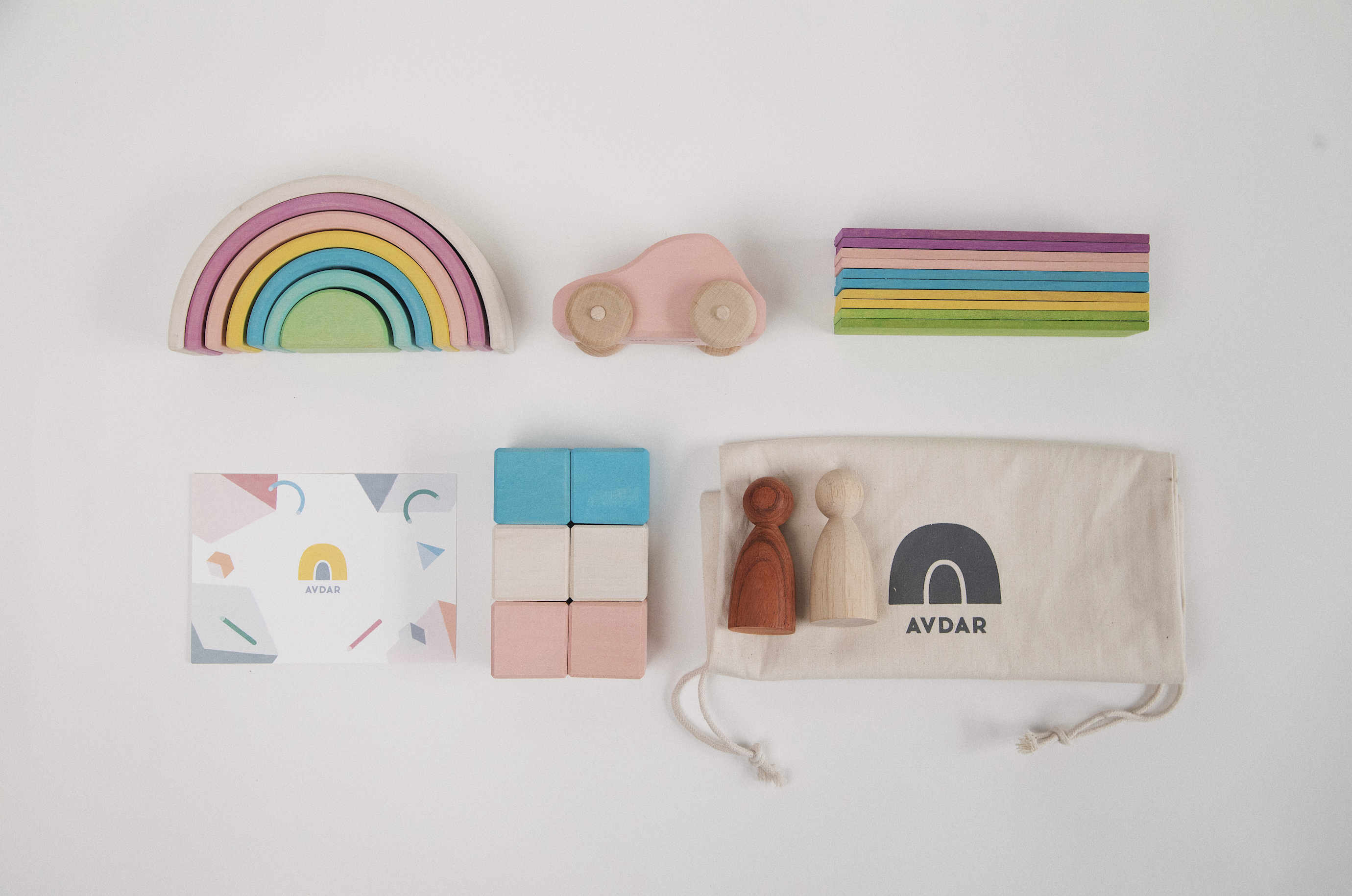 Travel Kit - Pastel - The Little Je'EL.Co