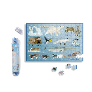 Les Grands Explorateurs 150pc Mini Puzzle (The Arctic) - The Little Je'EL.Co