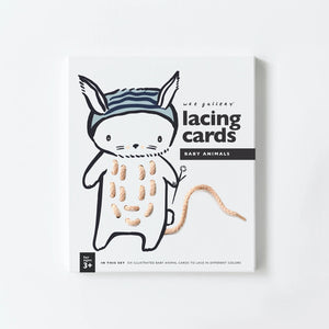 Lacing Cards - Baby Animals