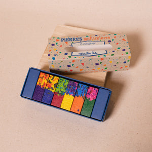 Les Petites Wax Crayon Blocks - Moulin Roty