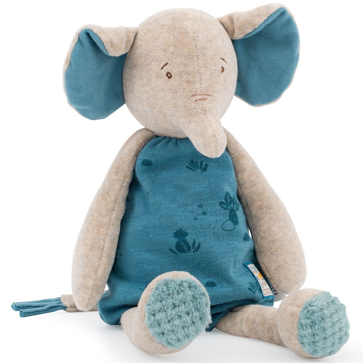Sous Mon Baobab Soft Toy - BERGAMOTE the Elephant - The Little Je'EL.Co