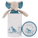 Load image into Gallery viewer, Sous Mon Baobab Soft Toy - BERGAMOTE the Elephant - The Little Je&#39;EL.Co
