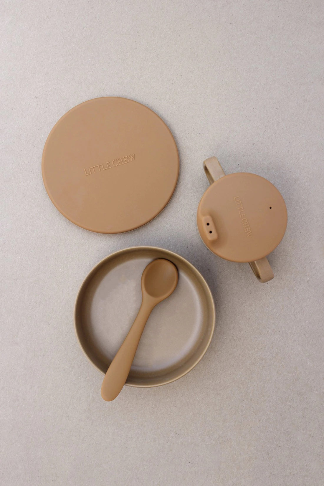 Baby Bamboo | Silicone Set - Biscuit