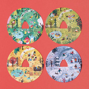 Puzzle | A Home For Nature - 4 in 1 puzzles