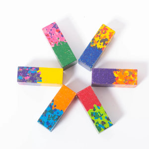Les Petites Wax Crayon Blocks - Moulin Roty