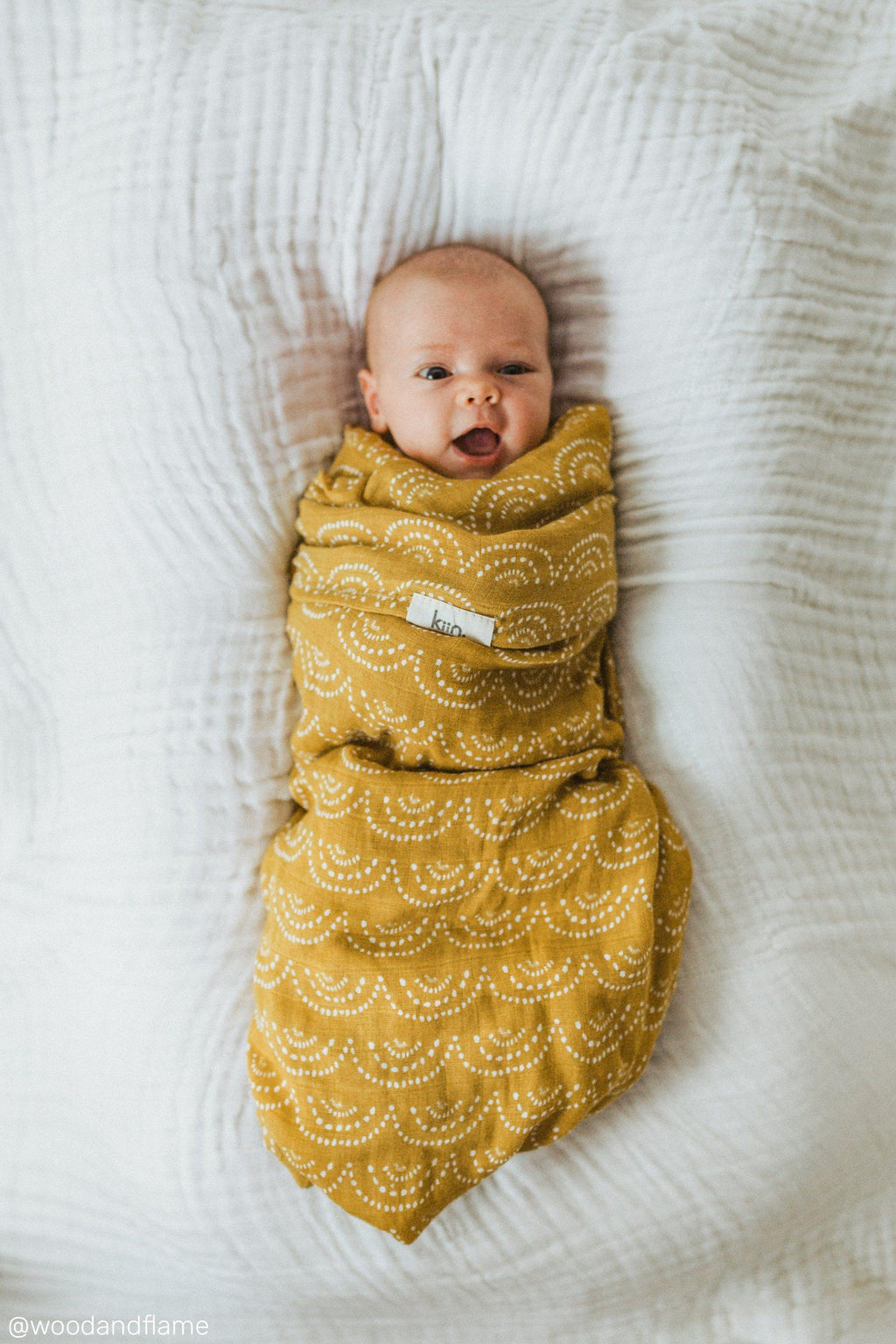 Bamboo Muslin Swaddle - SUNSET - The Little Je'EL.Co