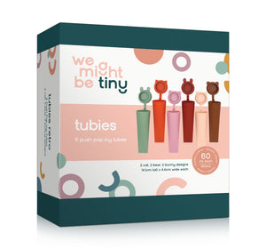 Tubies - Silicone Push Up Ice Block Moulds